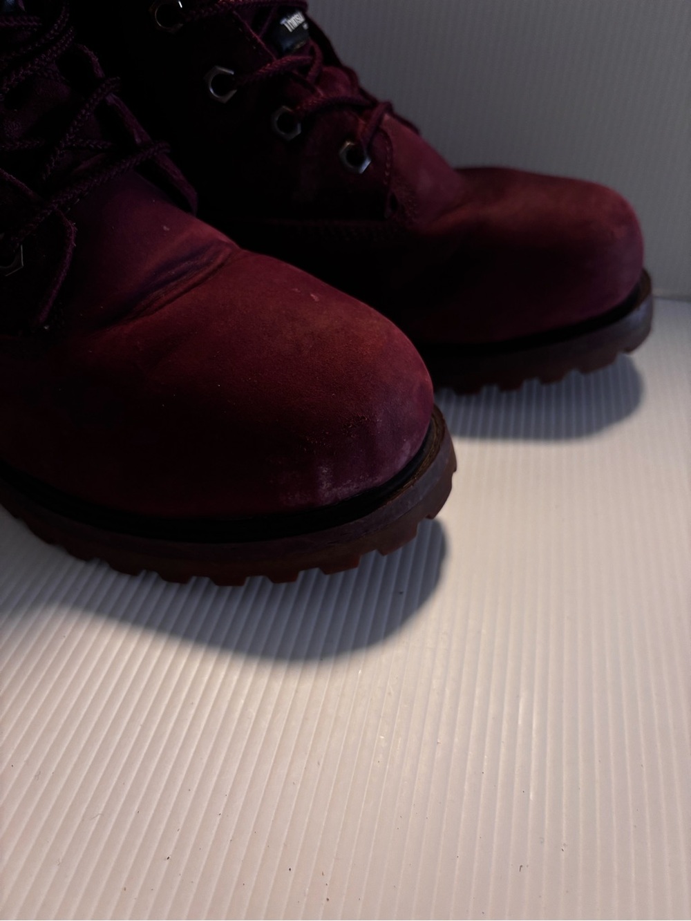 SoftMoc Sierra Waterproof Leather Winter Boots Burgundy 7 - Picture 7 of 8